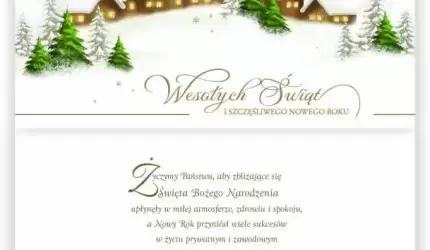 Wszystkiego co najlepsze na Święta i Nowy Rok życzą Państwu Wójt i Przewodniczący Rady Gminy Miękinia