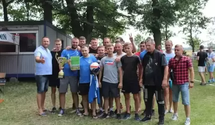 Puchar Wójta Gminy Udanin zdobyły Wilki Różana