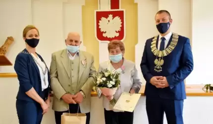 Złote Gody Państwa Haliny i Jana Waszak