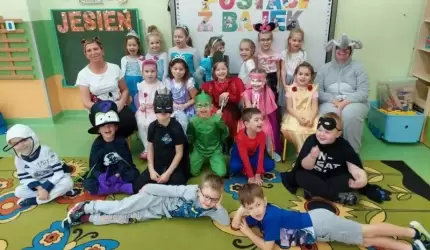 Dzień Postaci z Bajek w Przedszkolu Publicznym nr 1 w Środzie Śląskiej
