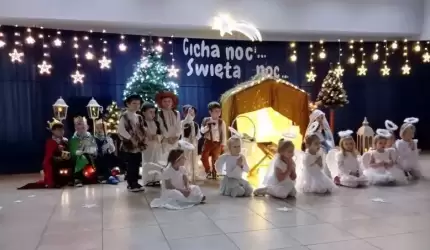 Jasełka w Przedszkolu Publicznym w Szczepanowie