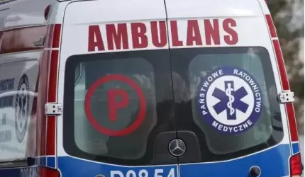 Wypadki! Na budowie i na zjeździe Kostomłoty