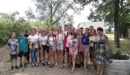 Dzieci z Ukrainy z wizytą w Wichrowie