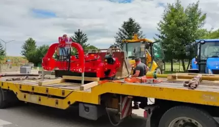 Gmina Udanin zakupiła kosiarkę bijakową