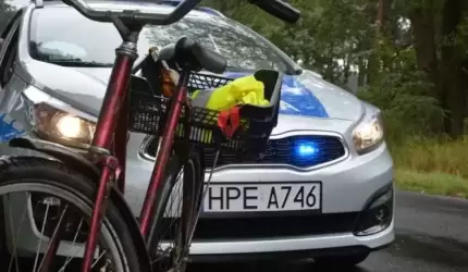 Pijany rowerzysta ukarany mandatem w wysokości 2.500 zł