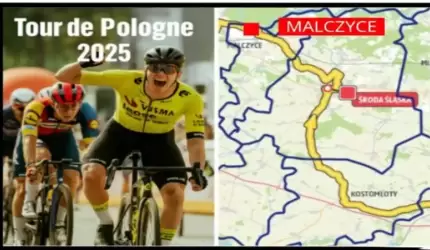 Przejazd Tour de Pologne przez Gminę Malczyce – informacja o utrudnieniach w ruchu