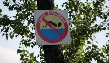 Mężczyzna utonął w stawie w Ujeździe Górnym