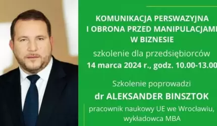 Średzki Inkubator Przedsiębiorczości zaprasza na szkolenie