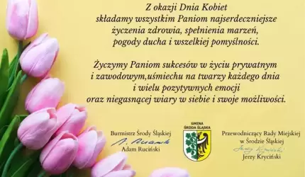 Najserdeczniejsze życzenia dla wszystkich Pań