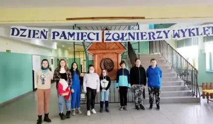 Dzień Pamięci Żołnierzy Wyklętych w Zespole Szkolno-Przedszkolnym w Udaninie