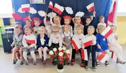 Apel z okazji Święta Niepodległości w Przedszkolu nr 3
