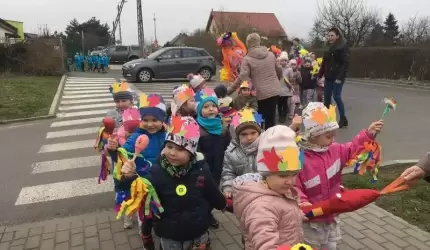 Dzień Wiosny w Przedszkolu Publicznym w Ciechowie