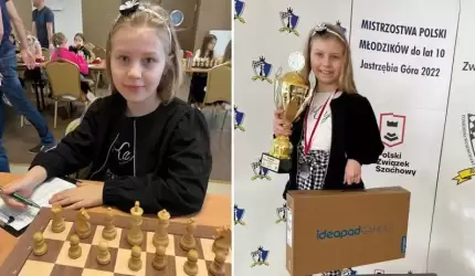 Kaja Rządkowska z Mrozowa Mistrzynią Polski!