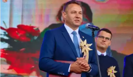 Wójt gminy Udanin dziękuje za wsparcie finansowe i rzeczowe Dożynek Wojewódzkich