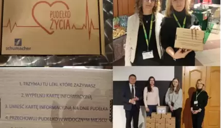 Pudełko Życia wspólną inicjatywą GOPS i Schumacher Packaging