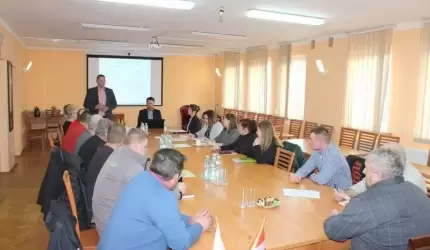 Spotkanie z sołtysami z terenu gminy Udanin