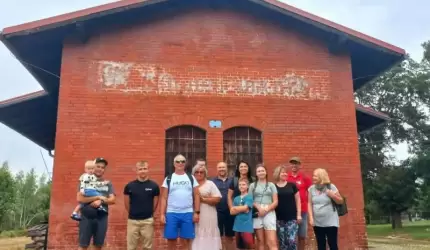 Spacer z przewodnikiem po Udaninie