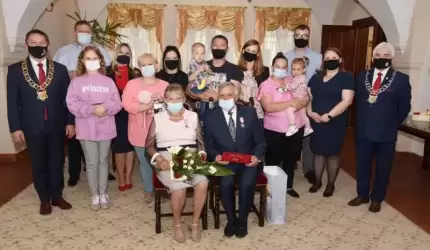 Złoty jubileusz Państwa Krystyny i Romana Kozaków