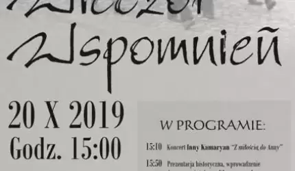 Wyjątkowy wieczór wspomnień już w niedzielę w Szczepanowie