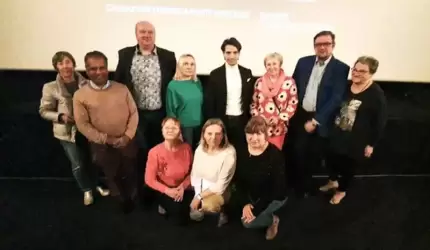 Odtwórca głównej roli w filmie „Nędzarz i madame” gościł w Środzie Śląskiej