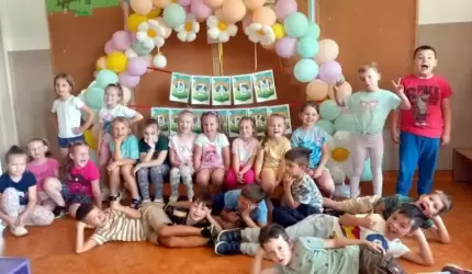 Dzień Dziecka w Przedszkolu w Ciechowie. Było kolorowo i wesoło