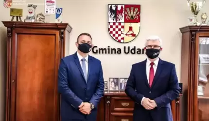 Wójt gminy Udanin spotkał się z posłem