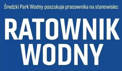Praca w Średzkim Parku Wodnym