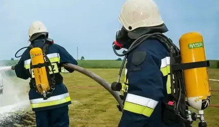 W Malczycach paliła się lodówka