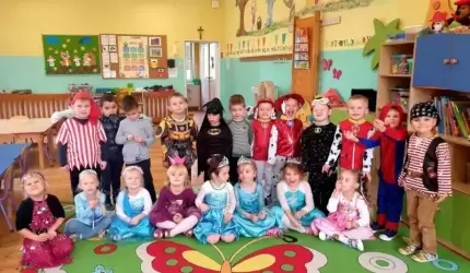 Dzień Postaci z Bajek w Przedszkolu w Ciechowie