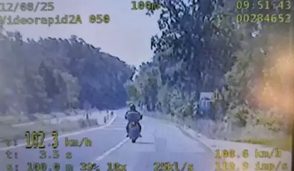 1500 zł mandatu, 13 punktów karnych i zabrane prawo jazdy na okres 3 miesięcy