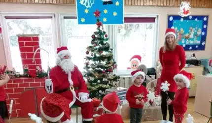 Mikołaj odwiedził dzieci w Przedszkolu nr 3