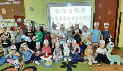 Wiele atrakcji z okazji Dnia Pluszowego Misia w Przedszkolu nr 1