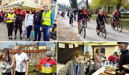 Gminno-powiatowe rowerowe powitanie wiosny