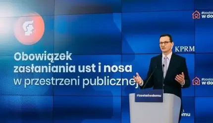 Obowiązek zasłaniania ust i nosa już wkrótce, a zasady bezpieczeństwa na dłużej