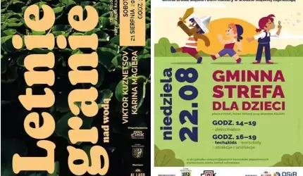 Granie nad wodą i strefa zabaw dla dzieci czyli weekend na Kajakach