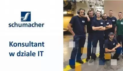 Praca w Schumacher Packaging dla Konsultanta w dziale IT