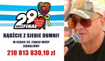 Rekordowy finał WOŚP