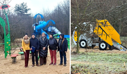 Kostomłoty: Nowy bajkowy plac zabaw przy żłobku już po odbiorze