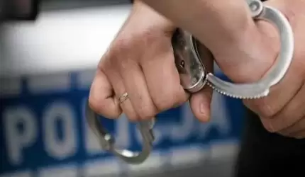 Policjant zatrzymał go na gorącym uczynku