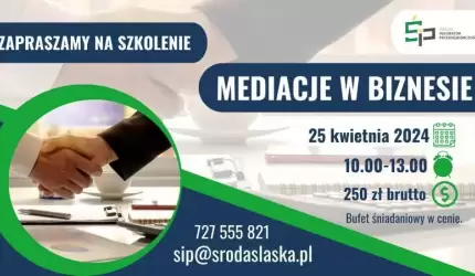Mediacje w biznesie - zaproszenie