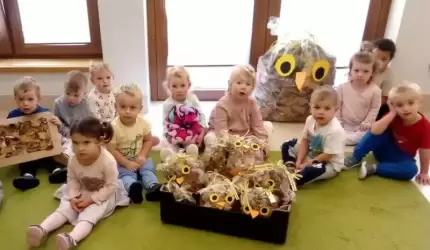 W poszukiwaniu złotej jesieni – radosny tydzień średzkich Diamencików