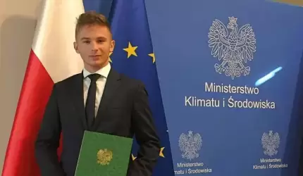 Jakub Fedoszczak reprezentantem województwa w Młodzieżowej Radzie Klimatu