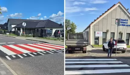 Nowe, bezpieczne przejścia w Malczycach