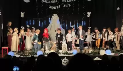 Jasełka w wykonaniu przedszkolaków