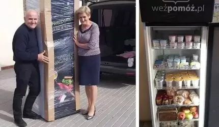W GOPS w Udaninie stanęła Lodówka Społeczna!
