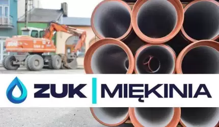 85 mln zł dla Zakładu Usług Komunalnych w Miękini na budowę kanalizacji sanitarnej