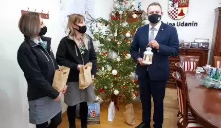 Przedświąteczne spotkania wójta gminy Udanin