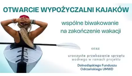 Zapraszamy na Otwarcie Sezonowej Wypożyczalni Kajaków w Prężycach!