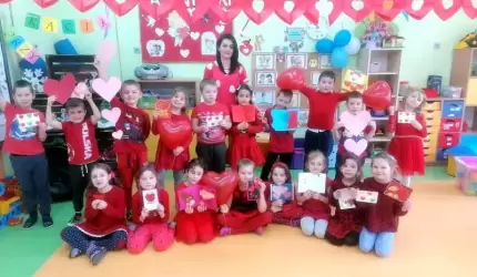 Walentynki w Przedszkolu Publicznym nr 1