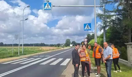 Naświetlacze drogowe w Wilczkowie, Rusku i Mazurowicach